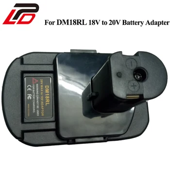 DM18RL Baterijos, Keitiklis Adapteris USB DM20ROB Už RYOBI Konvertuoti Dėl DEWALT 20V Milwaukee &M18, kad 18V Baterija, Adapteris,