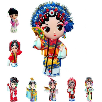 Kinų Stiliaus Q Versija Pekino Operos Personažai 3D Šaldytuvas, Šaldytuvo Magnetų Kūrybos Namų Puošybai Magnetiniai Lipdukai